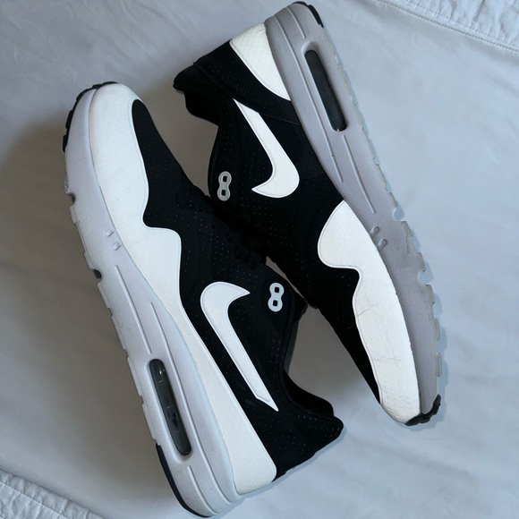 Nike Air Max 1 Ultra Moire Black White - Men’s Size 14 - Picture 1 of 7